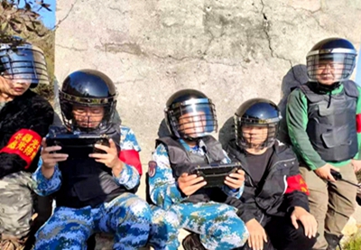 記保障某海防大隊(duì)啞彈銷毀